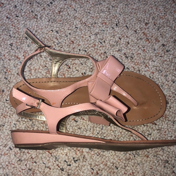 Women’s Pink Bow Sandals - Picture 3 of 3